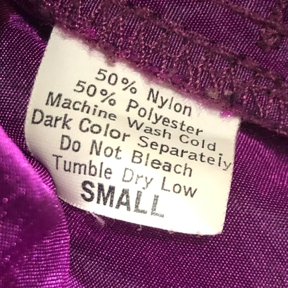 VINTAGE AVIA Windbreaker Jacket Women's Oversized Small Purple Long Lightweight - Picture 6 of 11